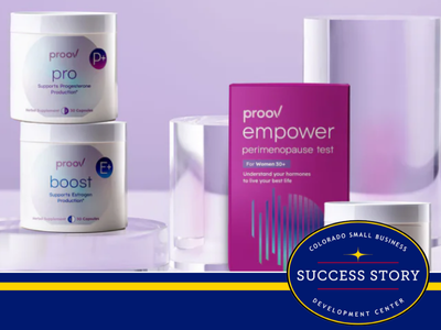 various products are displayed on a purple background.