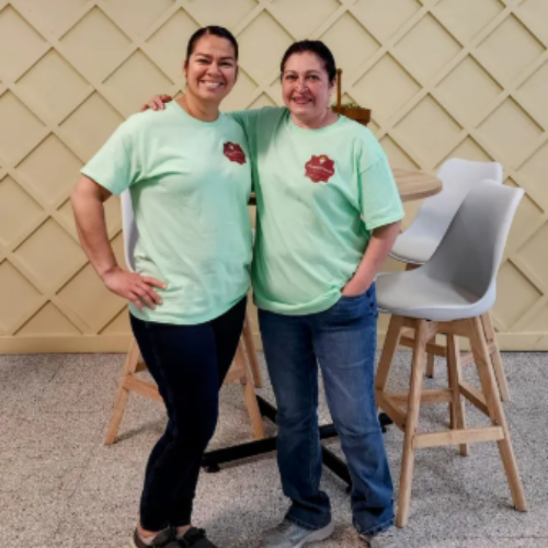 Gloria & Blanco Mosqueda of Mosqueda Delicacies Ice Cream Headshots